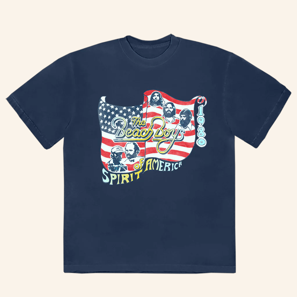 The Beach Boys Merch Spirit Of America T-Shirt Gifts For Fans The Beach Boys Merch Spirit Of America T-Shirt Gifts For Fans