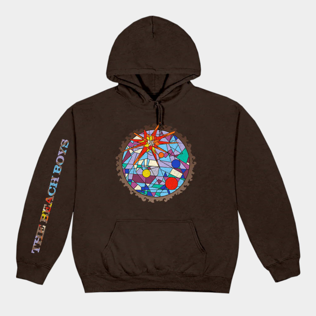 The Beach Boys Merch Stained Glass Hoodie The Beach Boys Hoodie Gifts For Rock Band Fans-1