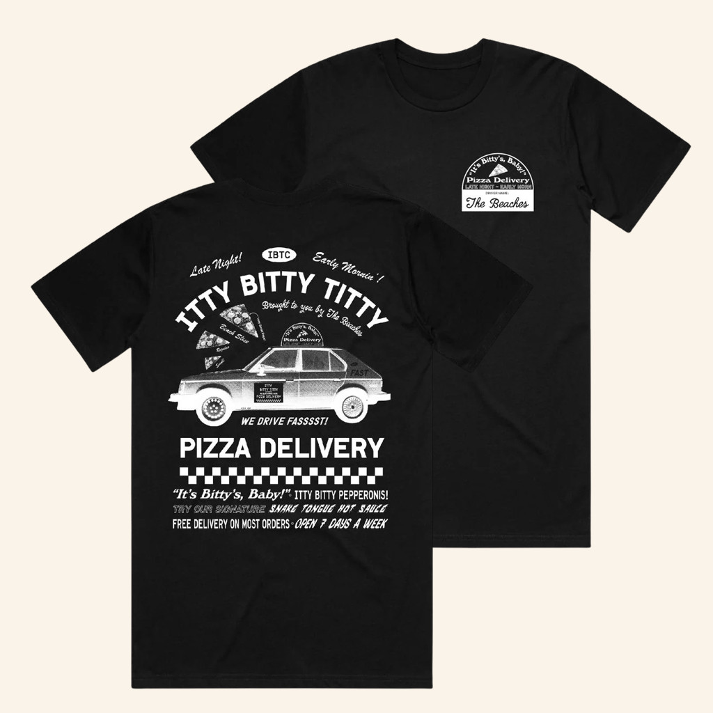 The Beaches Band Merch Itty Bitty T-Shirt Gifts For Music Enthusiasts