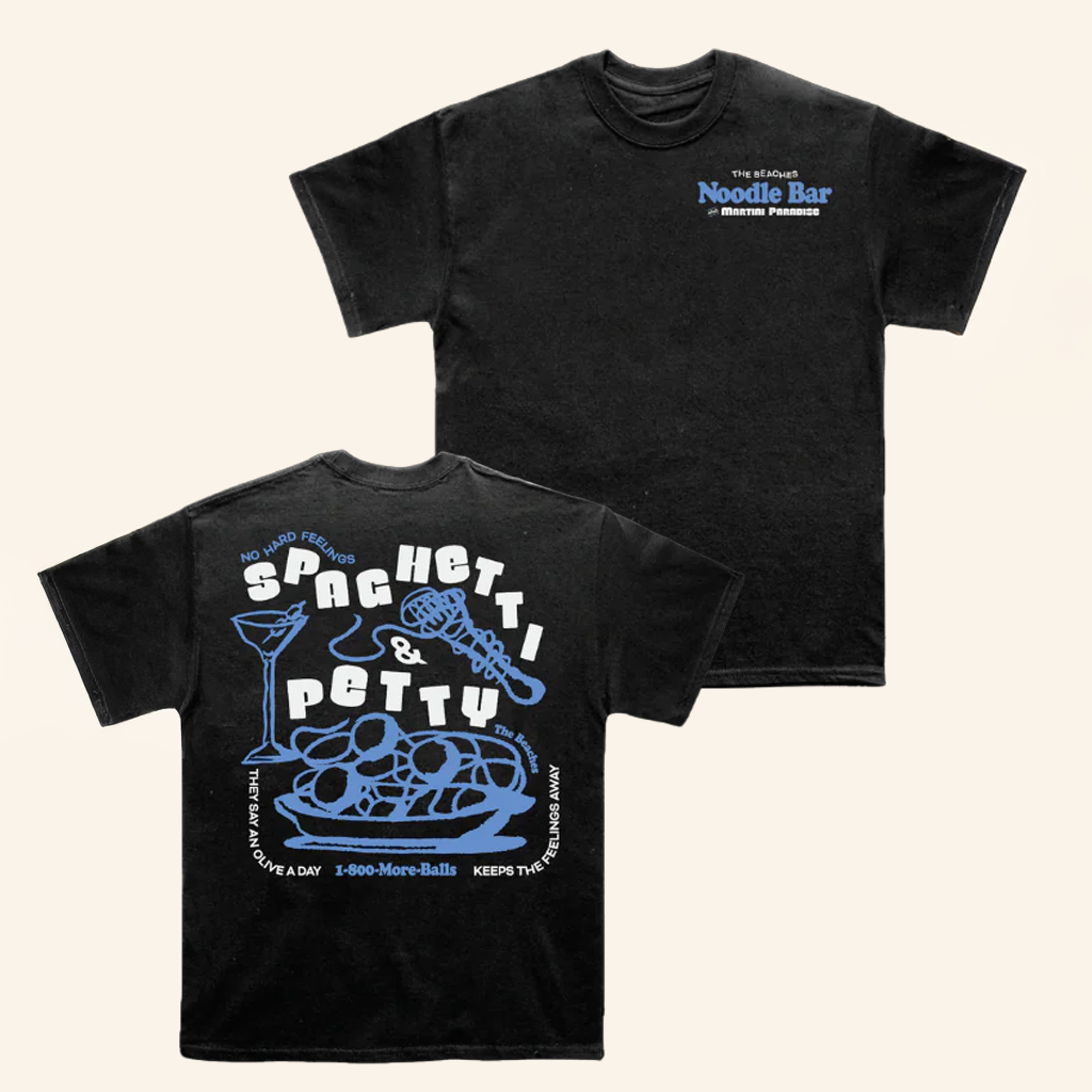The Beaches Merch Noodle Bar T-Shirt Best Gifts For Rock Fans
