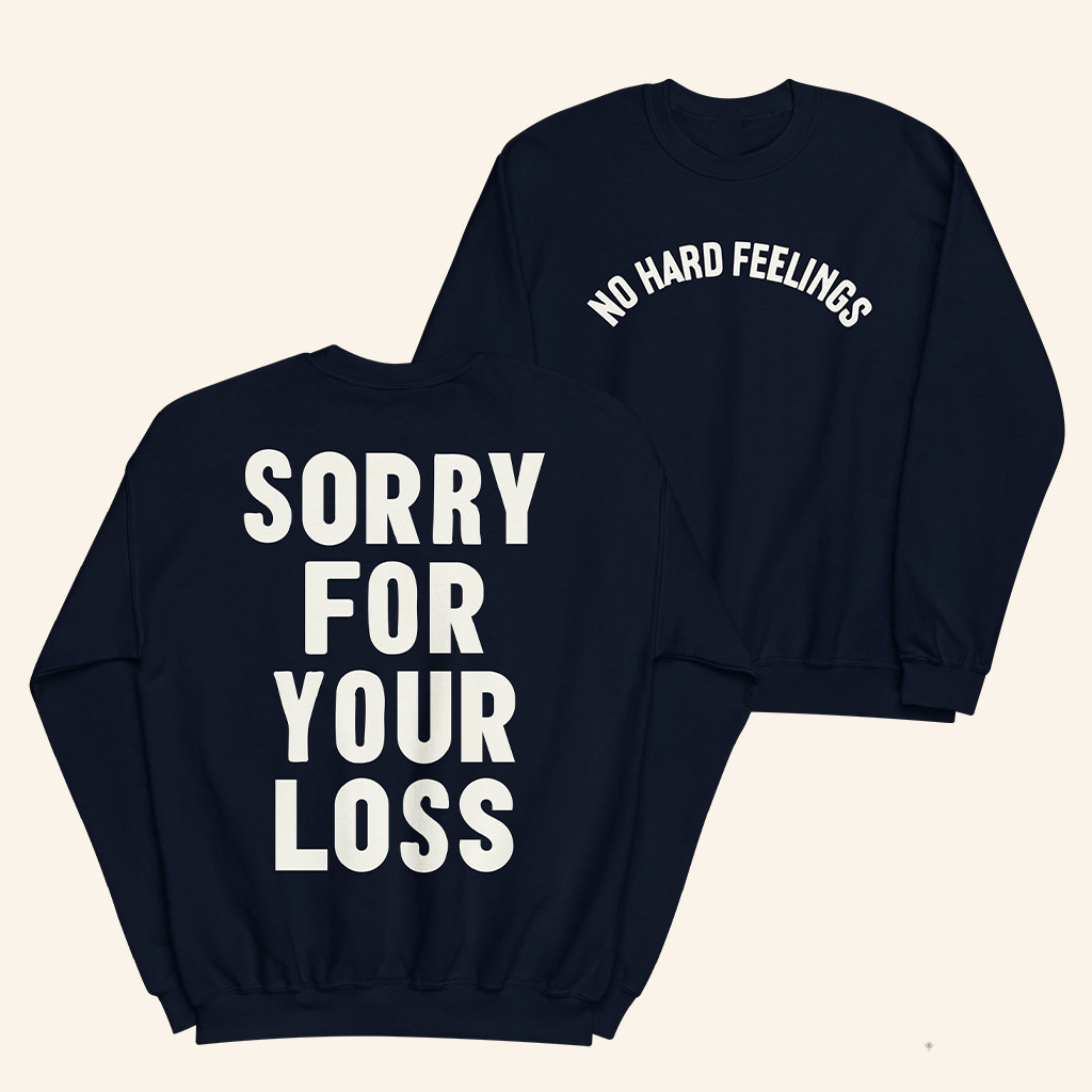 The Beaches Merch Sorry For Your Loss Sweatshirt Cool Gifts For Music Lovers