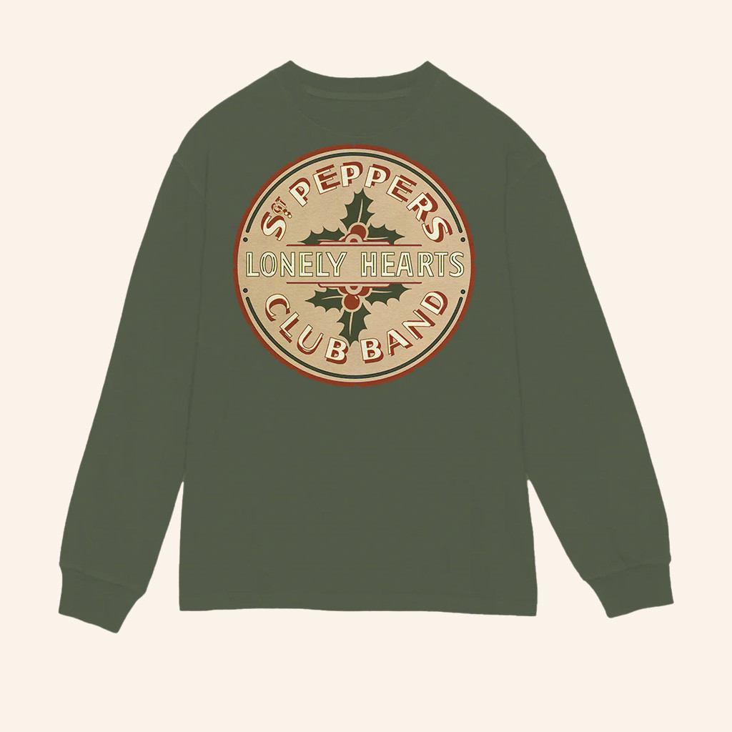 The Beatles Merch Sgt Pepper Holiday Long Sleeve Shirt Christmas Gifts For Rock Fans The Beatles Merch Sgt Pepper Holiday Long Sleeve Shirt Christmas Gifts For Rock Fans