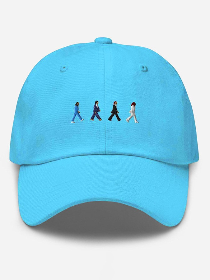 The Beatles On Abbey Road Hat The Beatles Baseball Cap Best Gifts For Fans For Him Her