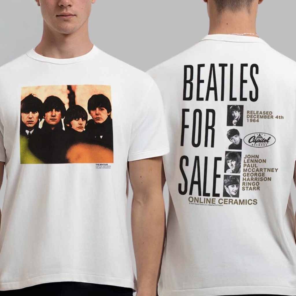 The Beatles x Online Ceramics Beatles For Sale T-Shirt Gifts For Music Fans