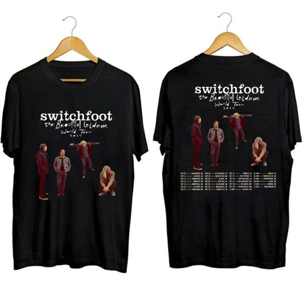 The Beautiful Letdown Tour Switchfoot Shirt Unique Gifts For Music Lovers