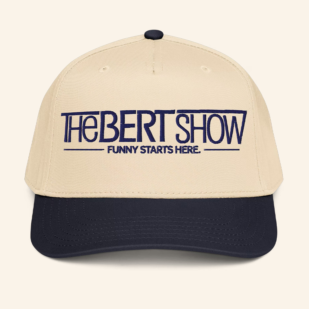 The Bert Show Merch Bert Show Logo Embroidered Hat Gifts Ideas For Dad