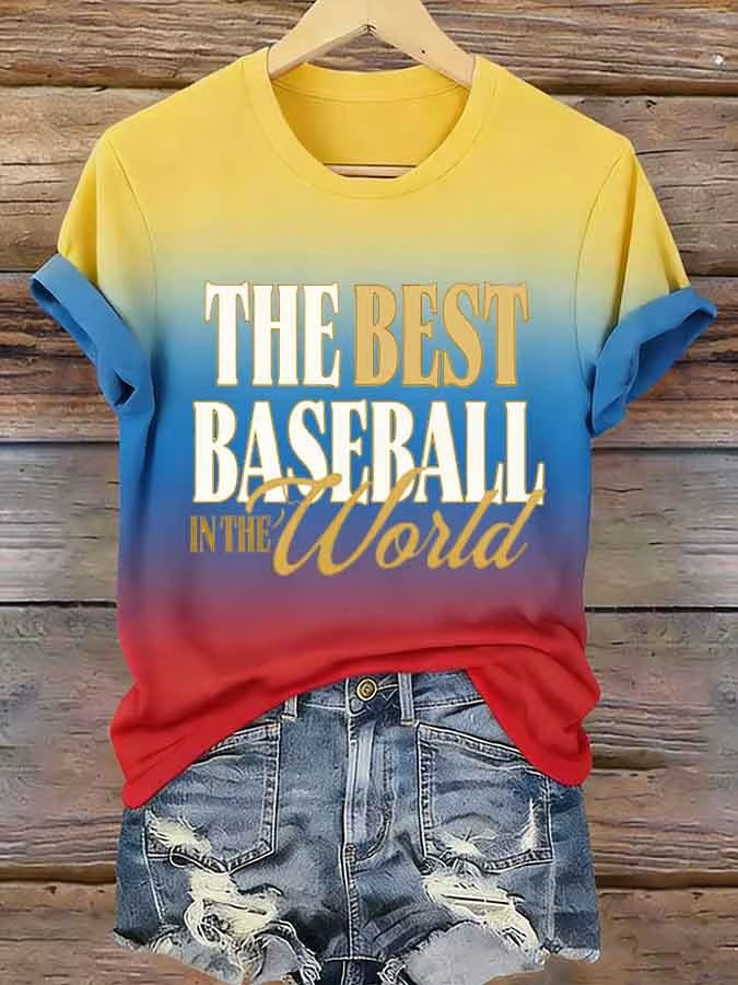The Best Baseball In The World T-Shirt Venezuela WBC 2026 Champion Fan Gear Gift For Supporters