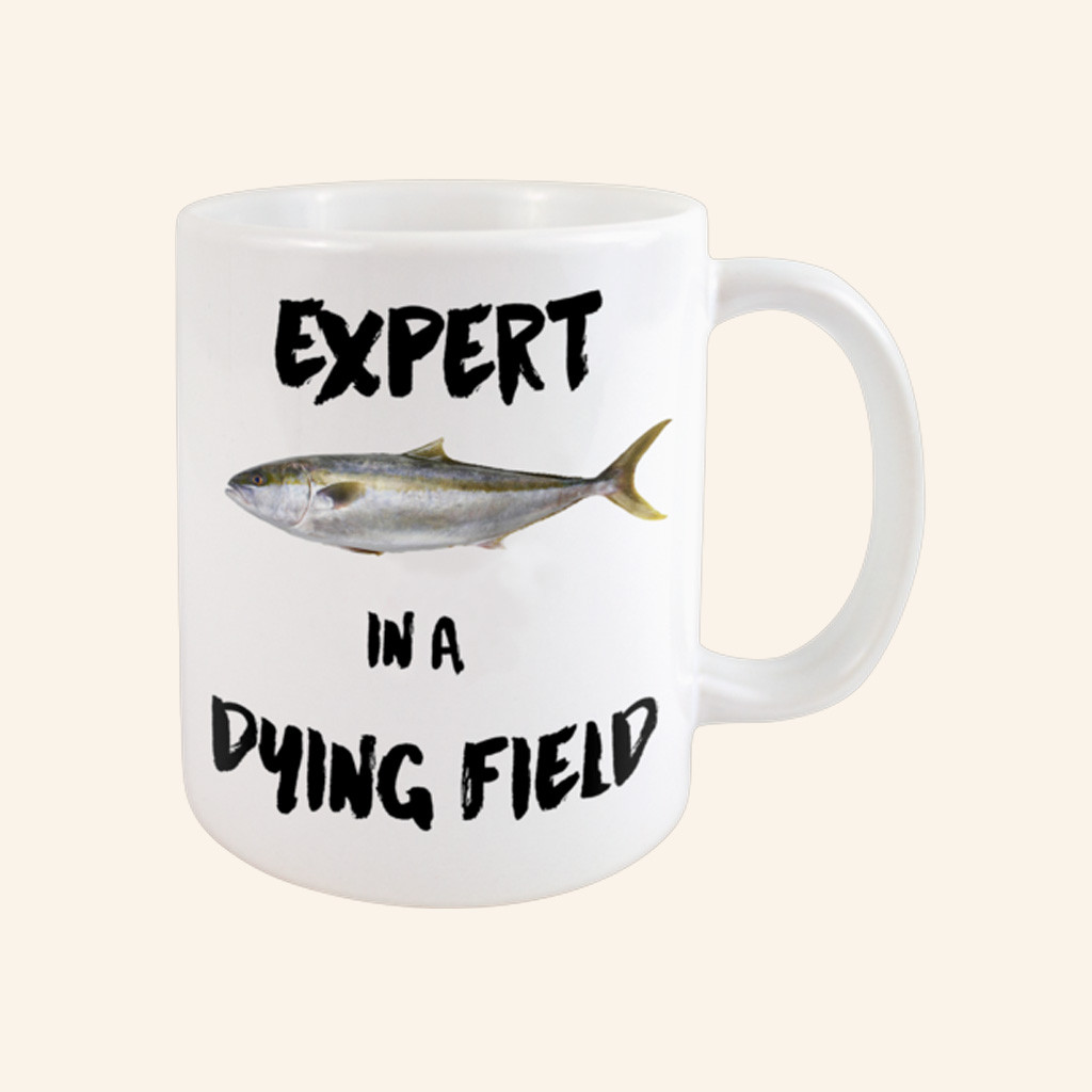 The Beths Merch Expert In A Dying Field Fish Mug Unique Gifts For Music Lovers