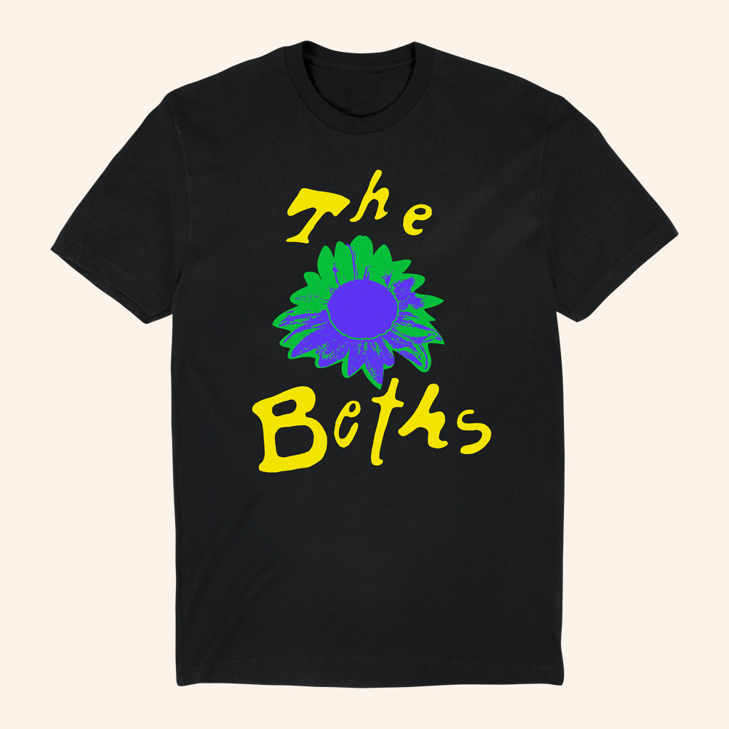 The Beths Merch Sunflower Black T-Shirt Gift Ideas For Music Lovers