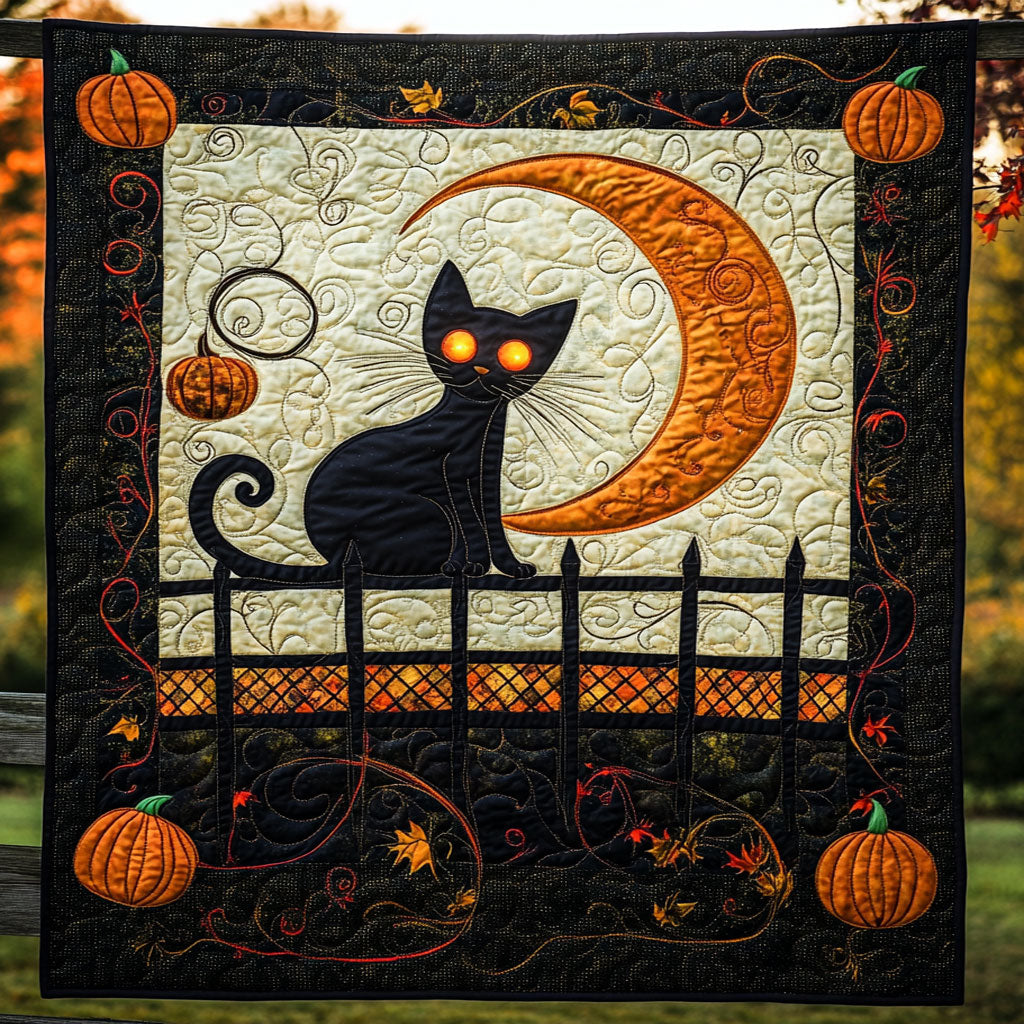 The Bewitched Fence Quilt Blanket Sofa Throws Xmas Present For Uncle