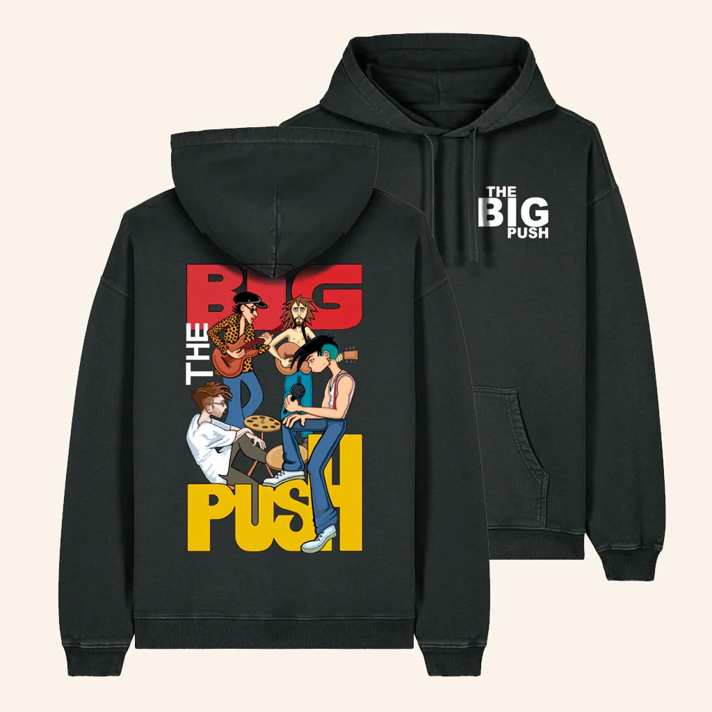 The Big Push Merch Band Hoodie Cool Gifts For Pop Band Fans