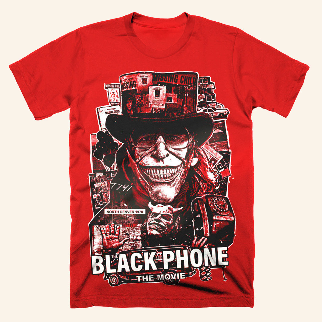 The Black Phone Gone Missing T-Shirt Halloween Shirt Presents For Father The Black Phone Gone Missing T-Shirt Halloween Shirt Presents For Father