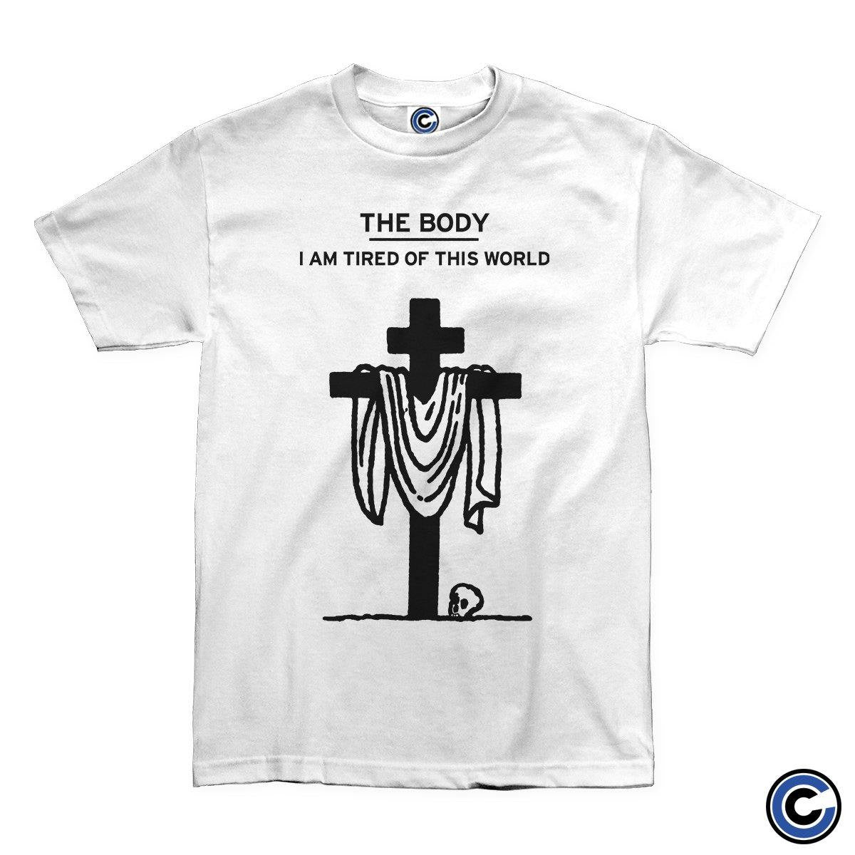The Body Merch Cloth Cross Shirt The Body Shirt