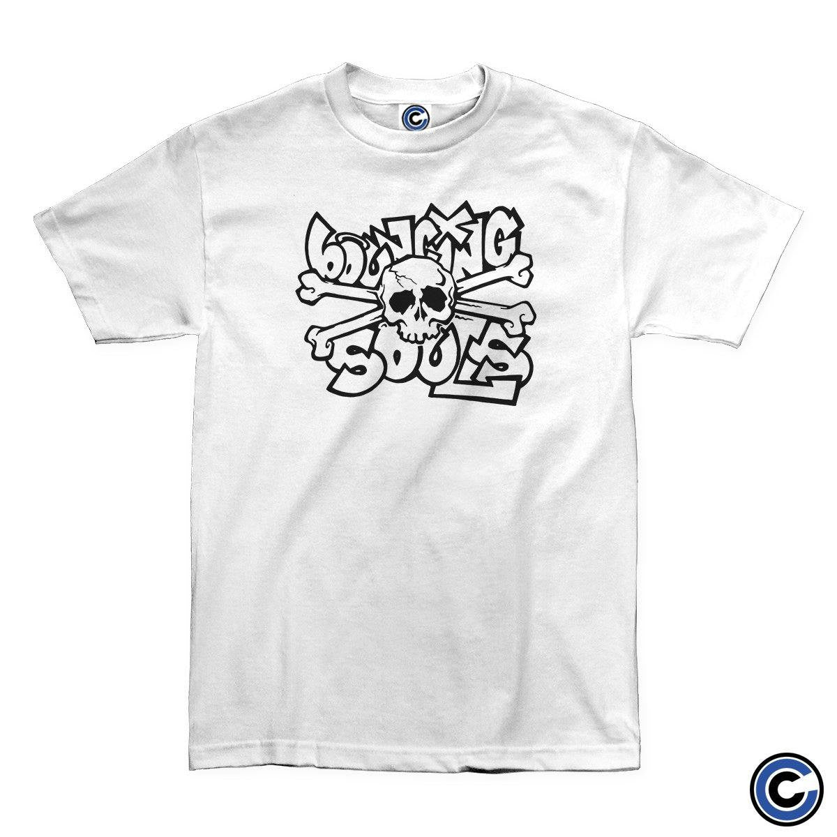 The Bouncing Souls Merch Skull And Crossbones Shirt The Bouncing Souls Shirt