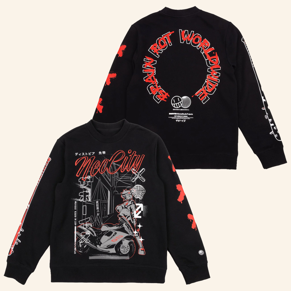 The Boys Merch NeoCity Dystopian Futures Sweatshirt Best Gifts For Brother The Boys Merch NeoCity Dystopian Futures Sweatshirt Best Gifts For Brother