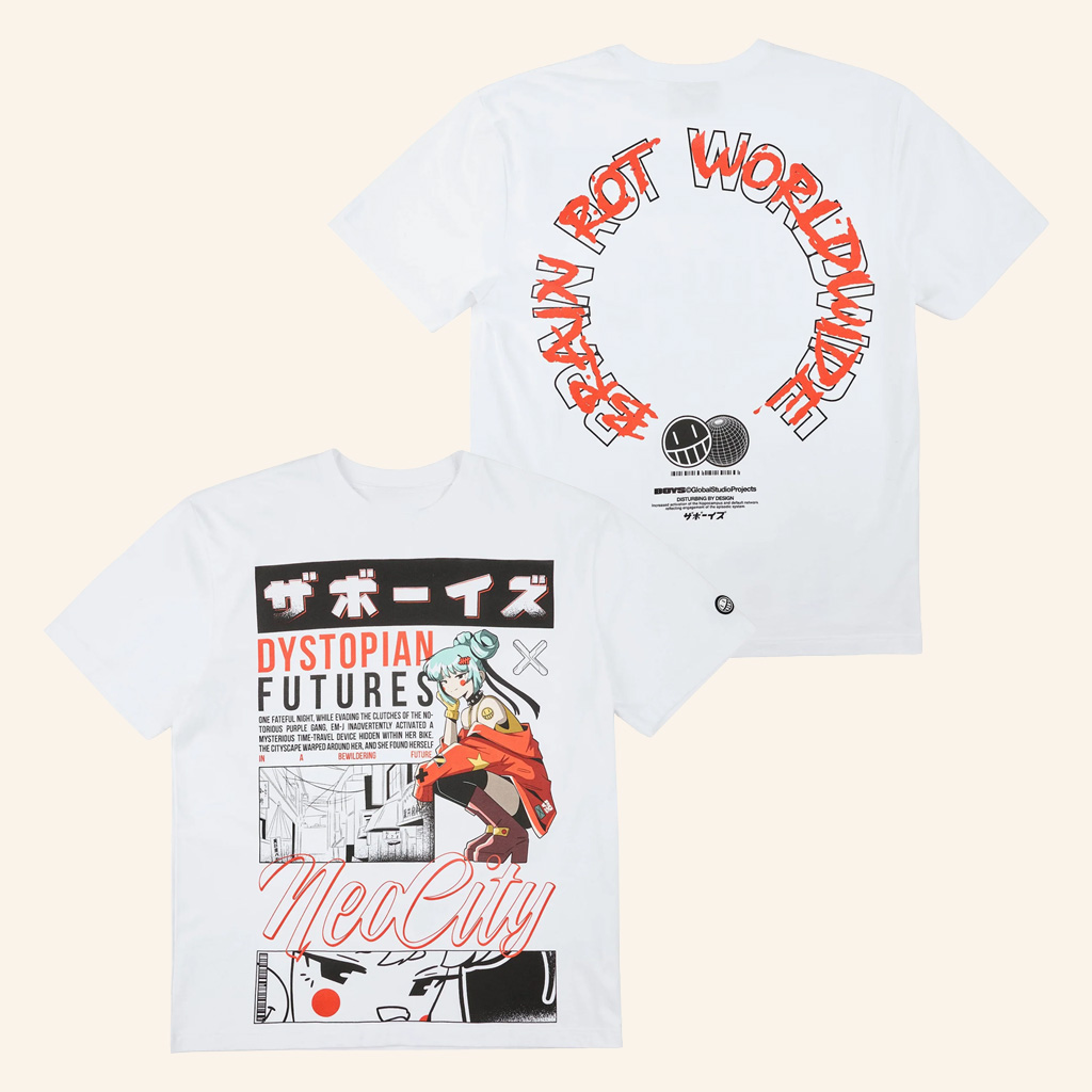 The Boys Merch NeoCity Dystopian Futures T-Shirt Christmas Presents For Him