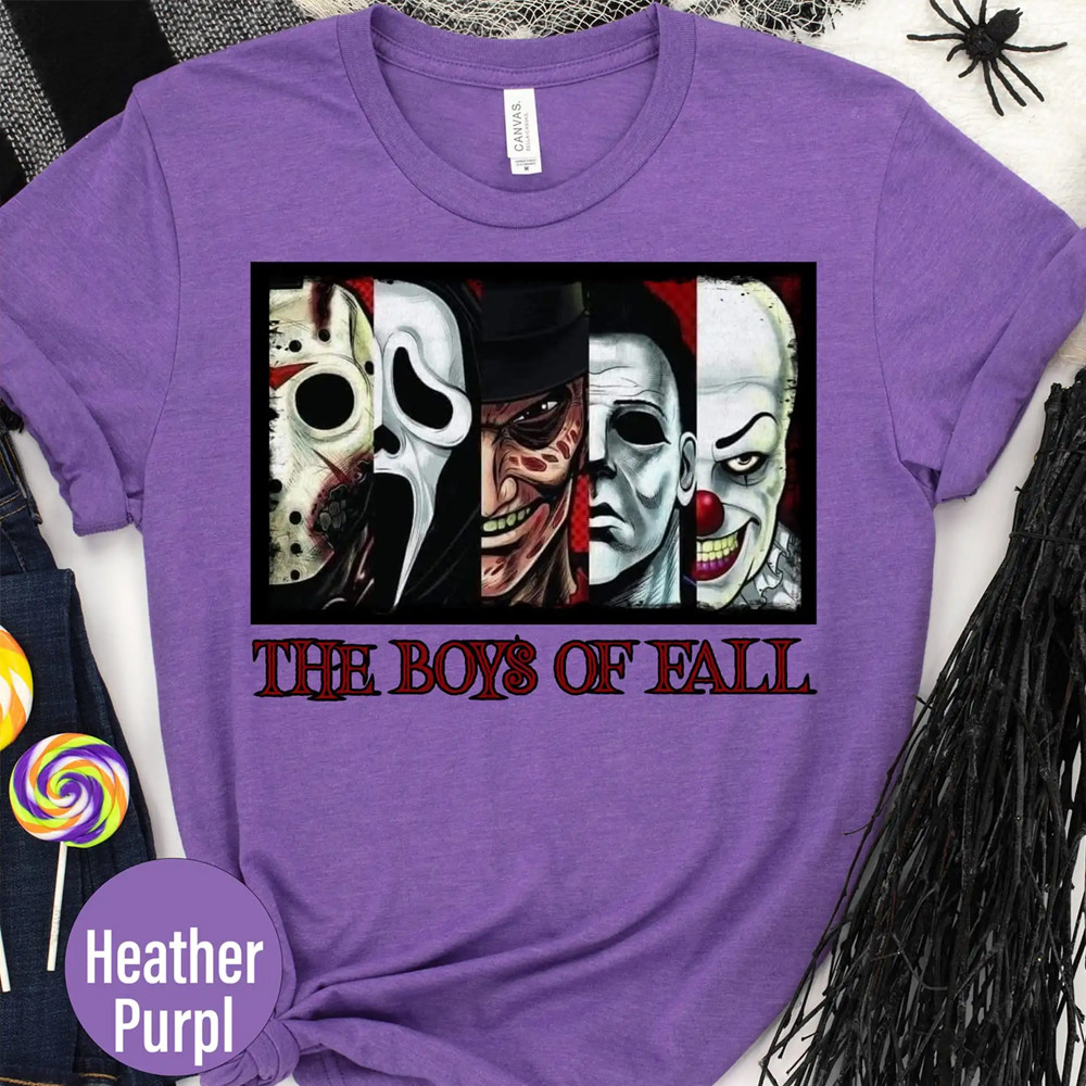 The Boys Of Fall Scary Halloween T-Shirt Gifts For Horror Fans
