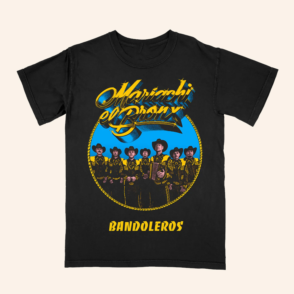 The Bronxxx Merch Bandoleros Black T-Shirt The Bronx Shirt Birthday Gift For Husband