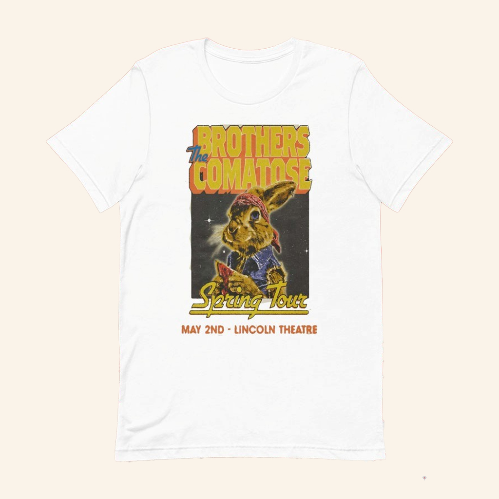 The Brothers Comatose Spring Tour May 2 2026 Lincoln Theatre Shirt The Brothers Comatose Merch The Brothers Comatose Spring Tour May 2 2026 Lincoln Theatre Shirt The Brothers Comatose Merch