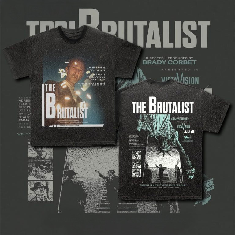 The Brutalist 2025 Winner Oscar T-Shirt Gifts For Fans