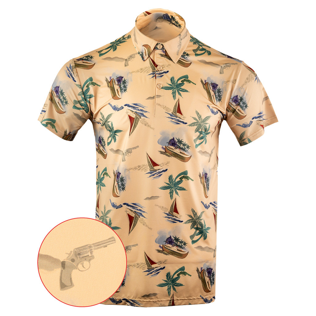 The Bueller Polo Shirt Gun Print Polo Shirt Gun Lovers Gifts For Father The Bueller Polo Shirt Gun Print Polo Shirt Gun Lovers Gifts For Father