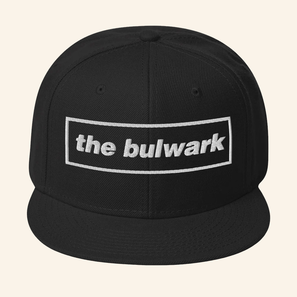 The Bulwark Merch The Bulwark Band Snapback Hat Embroidered Gifts For Friends
