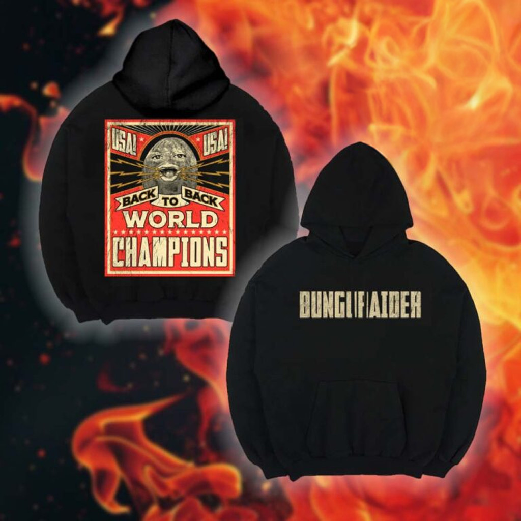The Burnt Peanut Merch World Champions Hoodie Birthday Gift Ideas For Husband