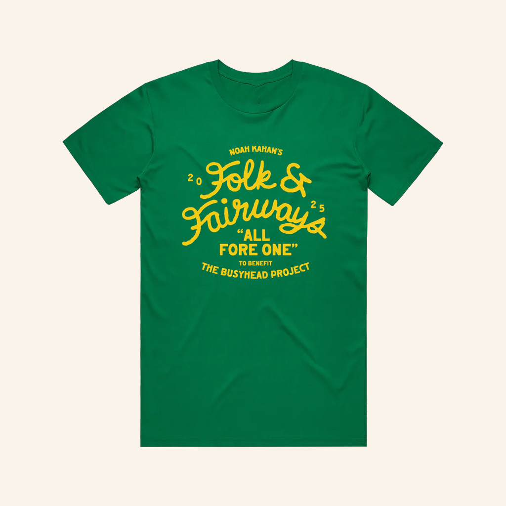 The Busyhead Project Merch 2025 Folk And Fairways All Fore One T-Shirt Gifts For Friends The Busyhead Project Merch 2025 Folk And Fairways All Fore One T-Shirt Gifts For Friends