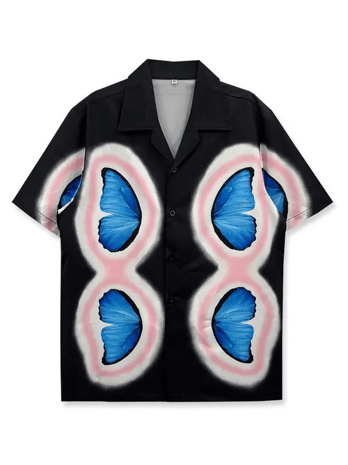 The Butterfly Lifts Its Wings Hawaiian Shirt Animal Themed Shirt Gifts For Butterfly Lovers
