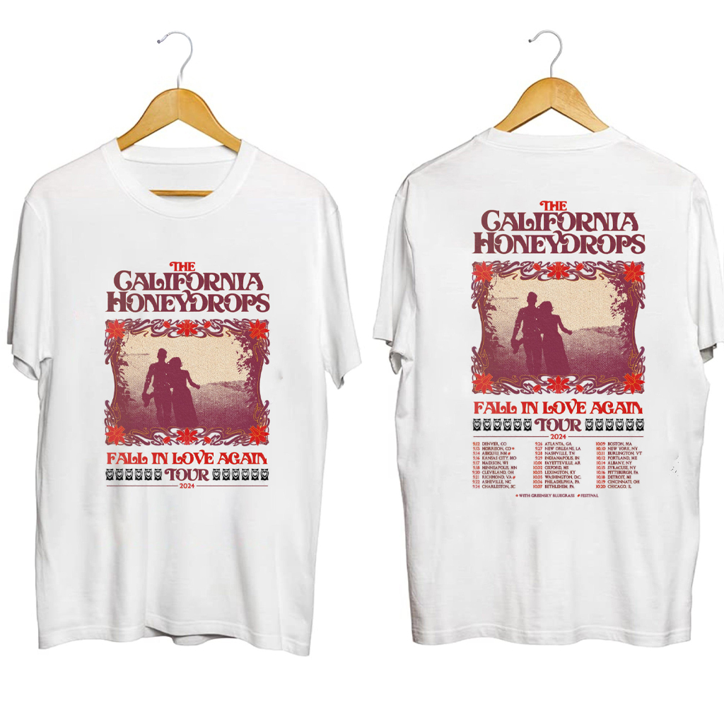 The California Honeydrops Tour 2024 Shirt Fan Merch Music Lover Gift Ideas For Him