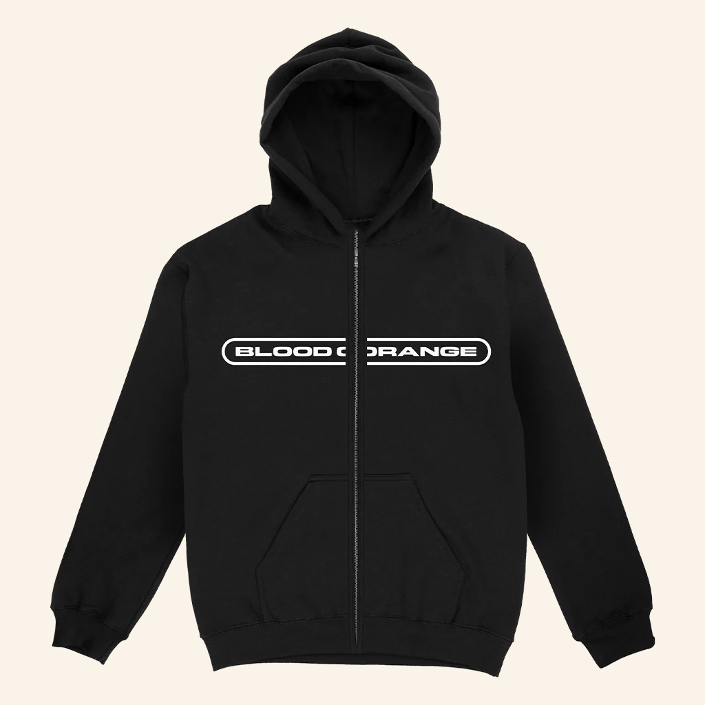 The CBP Merch Blood Orange Pill Logo Zip Hoodie Gifts For Music Lovers