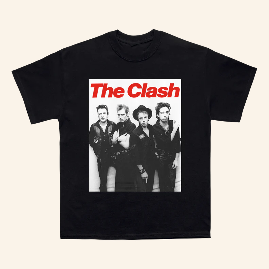 The Clash Merch London Calling Photo T-Shirt The Clash Shirt Gift Ideas For Rock Fans