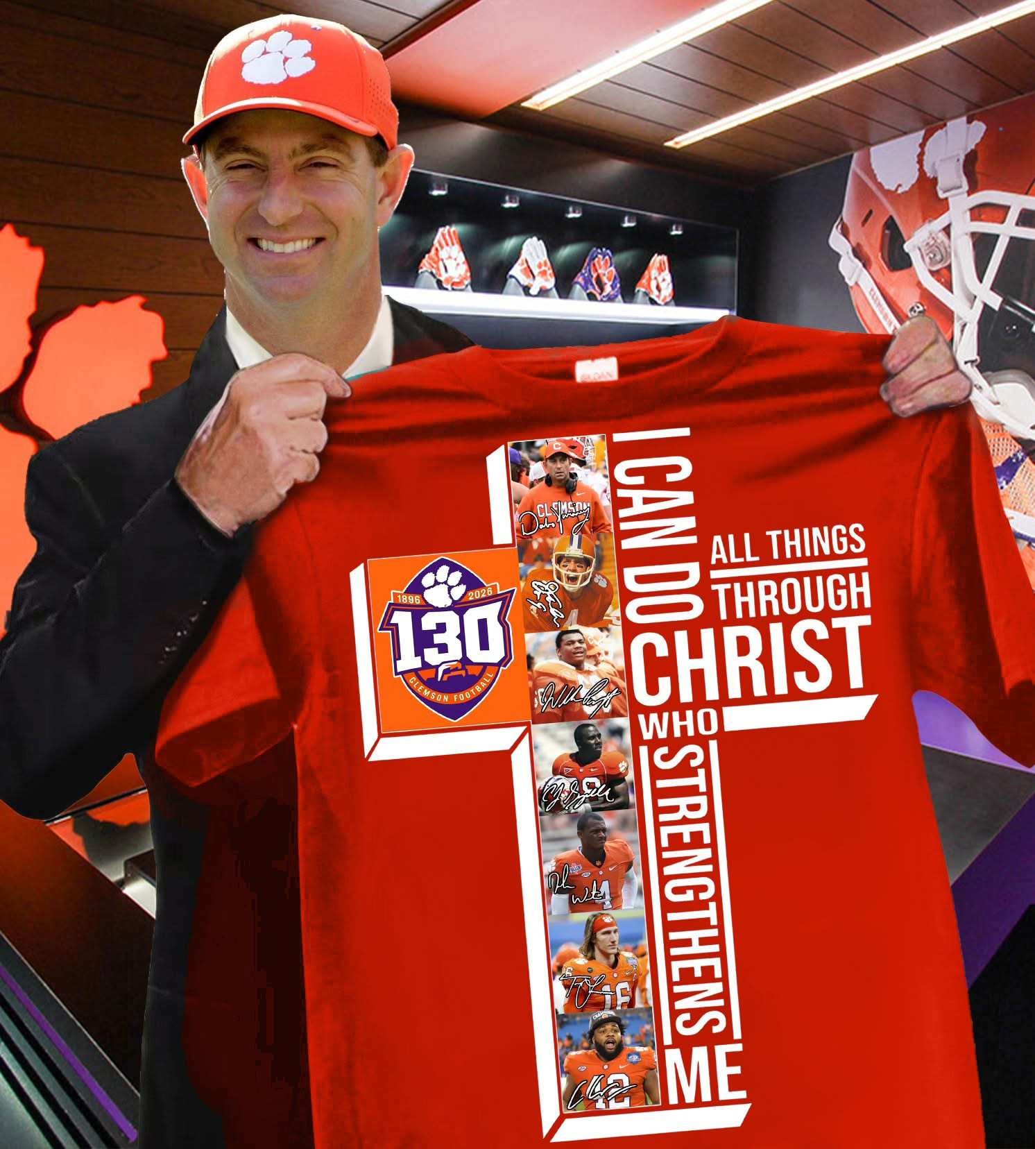 The Clemson 130th Anniversary 1896-2026 T-Shirt Gift Ideas For Fans