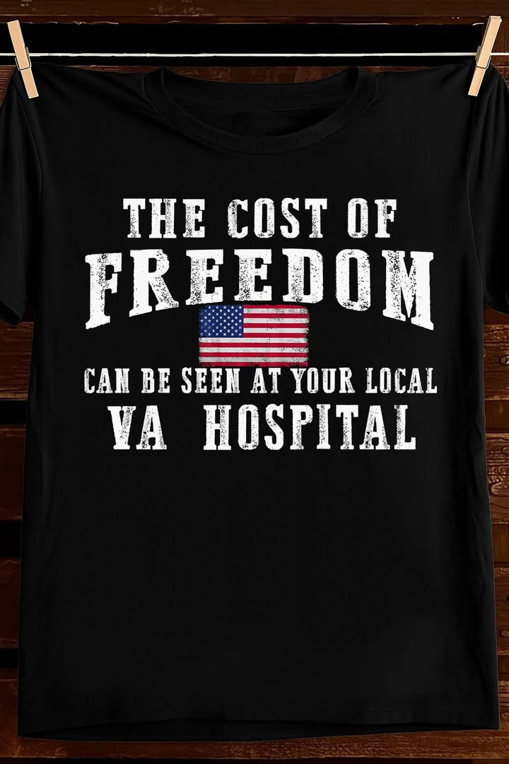 The Cost Of Freedom T Shirt Veteran America Patriotic Best Gift For Military Families