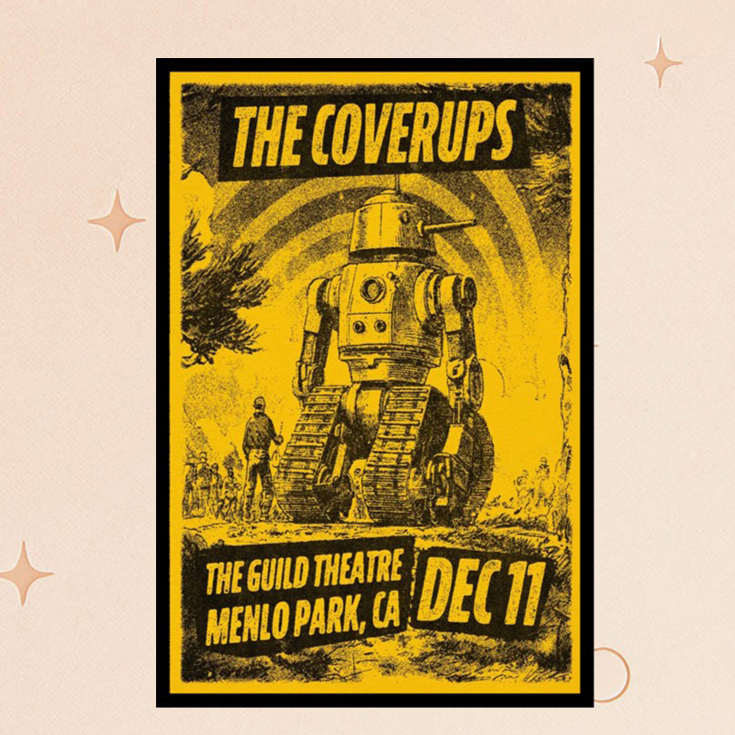 The Coverups Merch The Coverups Menlo Park California December 11 2025 Poster Gifts For Fans The Coverups Merch The Coverups Menlo Park California December 11 2025 Poster Gifts For Fans