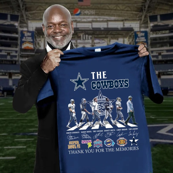 The Cowboys 65Th Anniversary 1960-2025 T-Shirt Thank You For The Memories Fan Merch Gifts