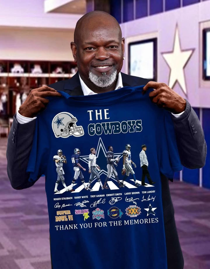 The Cowboys Cross The Road Signature T-Shirt Dallas Cowboys Merch