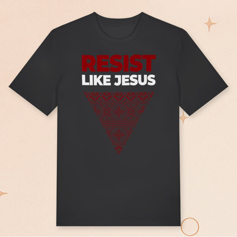 The Cradle Christmas Merch Resis Like Jesus T-Shirt Christian Gifts For Friends