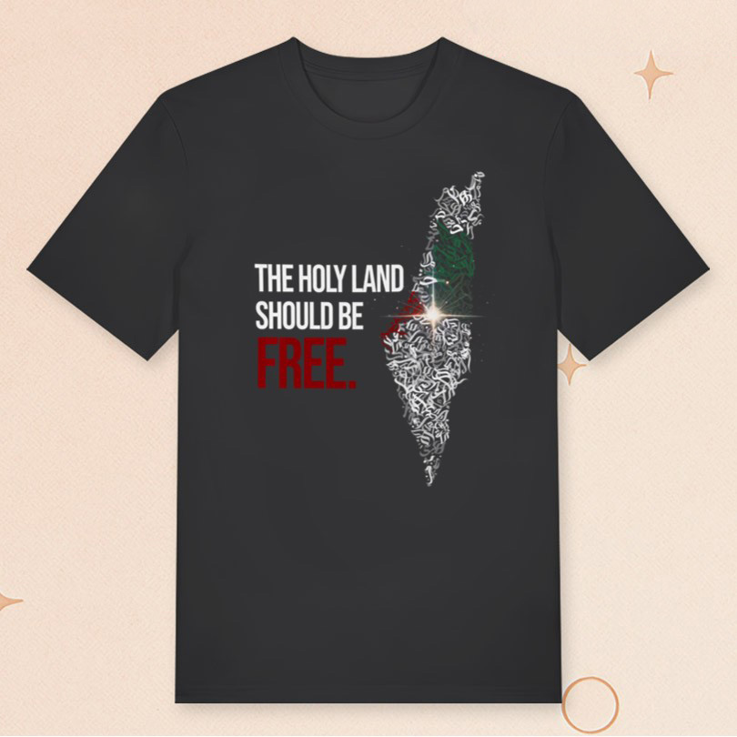 The Cradle Christmas Merch The Holy Land Should Be Free T-Shirt Gifts For Palestinian The Cradle Christmas Merch The Holy Land Should Be Free T-Shirt Gifts For Palestinian