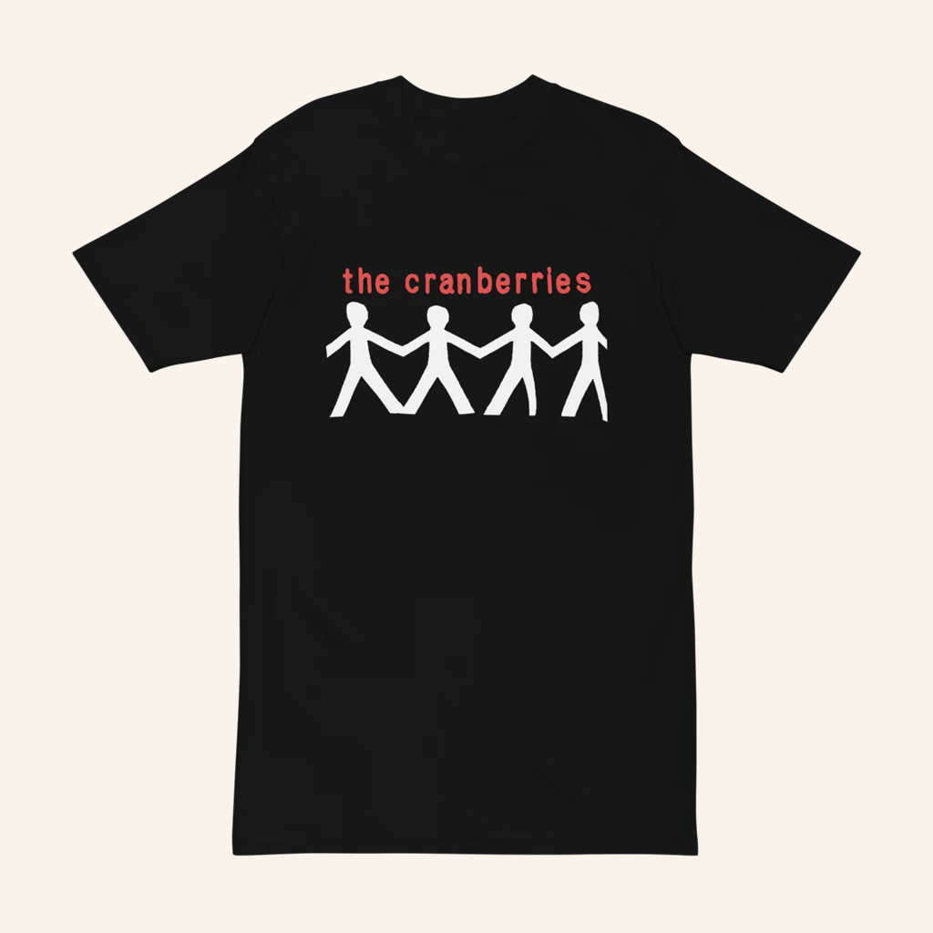 The Cranberries Merch Stickman Circle T-Shirt Music Lover Gifts For Him