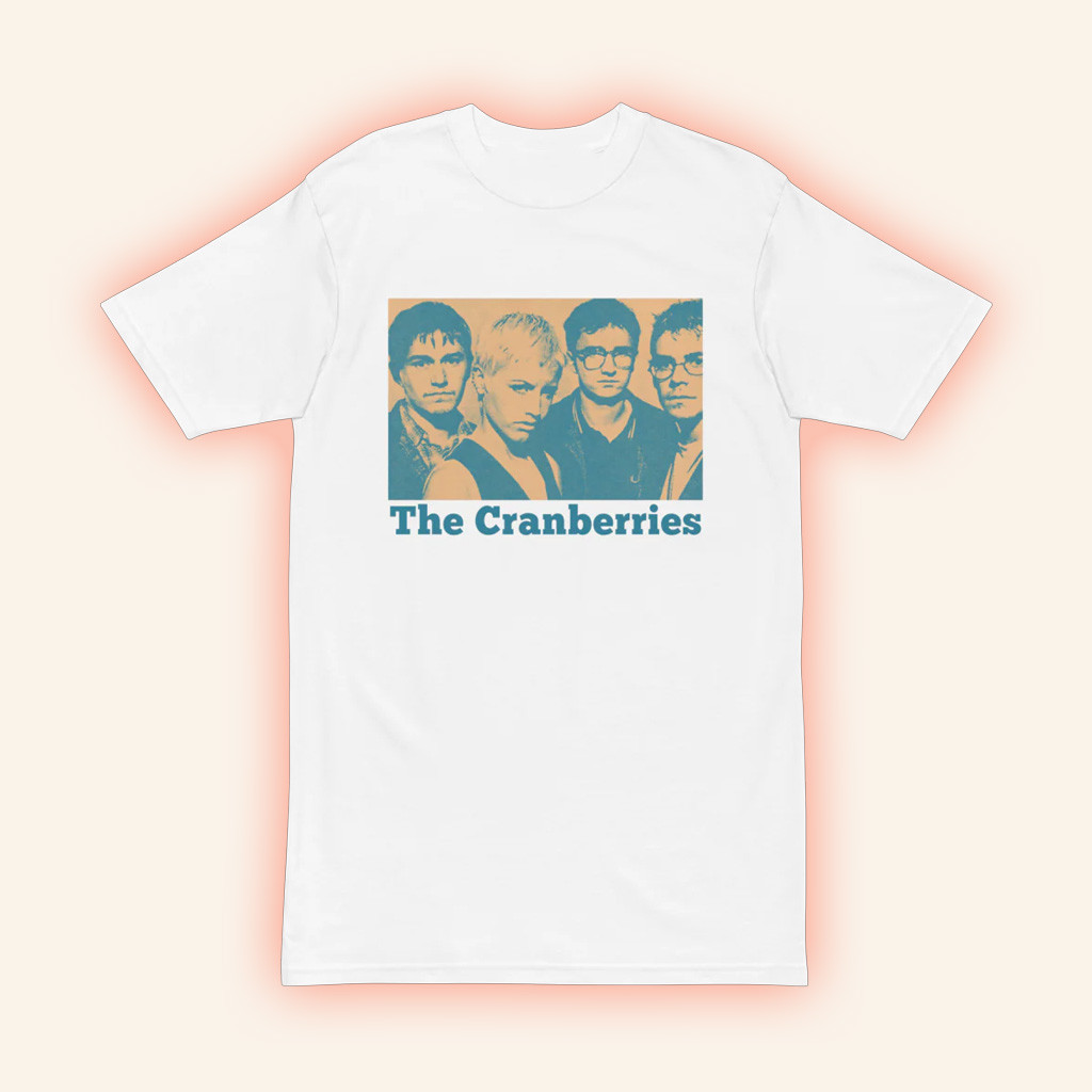 The Cranberries Merch The Cranberries Two Tone Photo T-Shirt Gifts For Music Lovers The Cranberries Merch The Cranberries Two Tone Photo T-Shirt Gifts For Music Lovers
