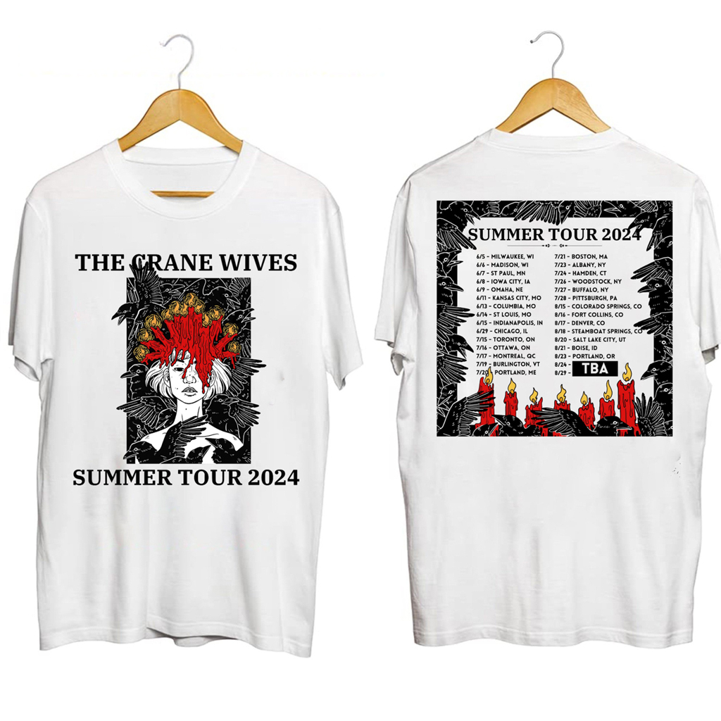 The Crane Wives Band Tour Shirt The Crane Wives Merch Gift Ideas For Rock Fans The Crane Wives Band Tour Shirt The Crane Wives Merch Gift Ideas For Rock Fans
