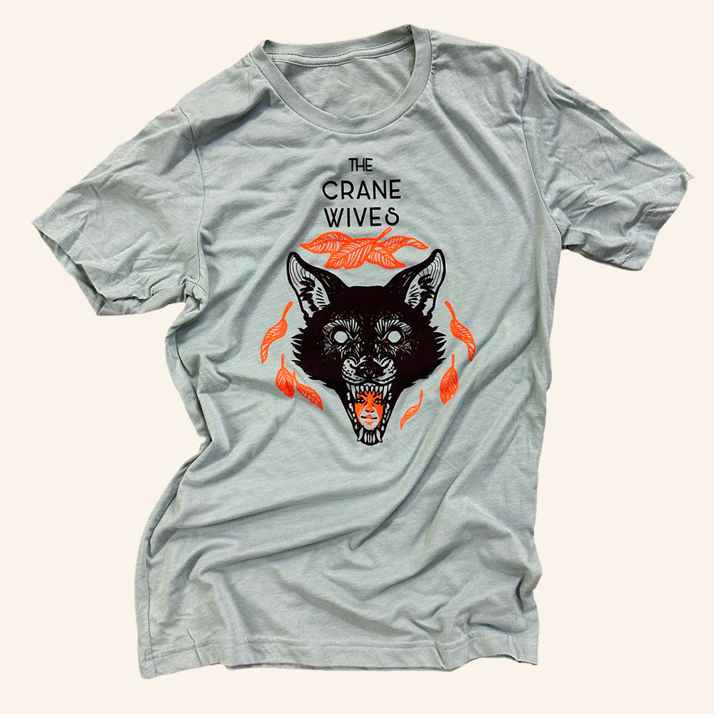 The Crane Wives Merch Mask Shirt Unique Gifts For Music Lovers