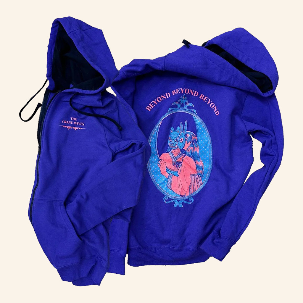 The Crane Wives Merch Mirror Zip Hoodie Music Lover Gifts For Him The Crane Wives Merch Mirror Zip Hoodie Music Lover Gifts For Him