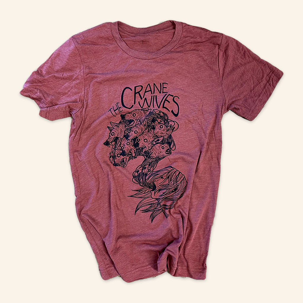 The Crane Wives Merch Wolves T-Shirt Gift Ideas For Music Lovers