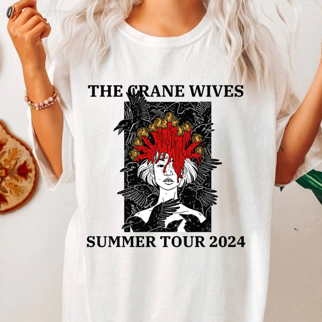 The Crane Wives Summer Tour Shirt The Crane Wives Merch Gifts For Rock Fans