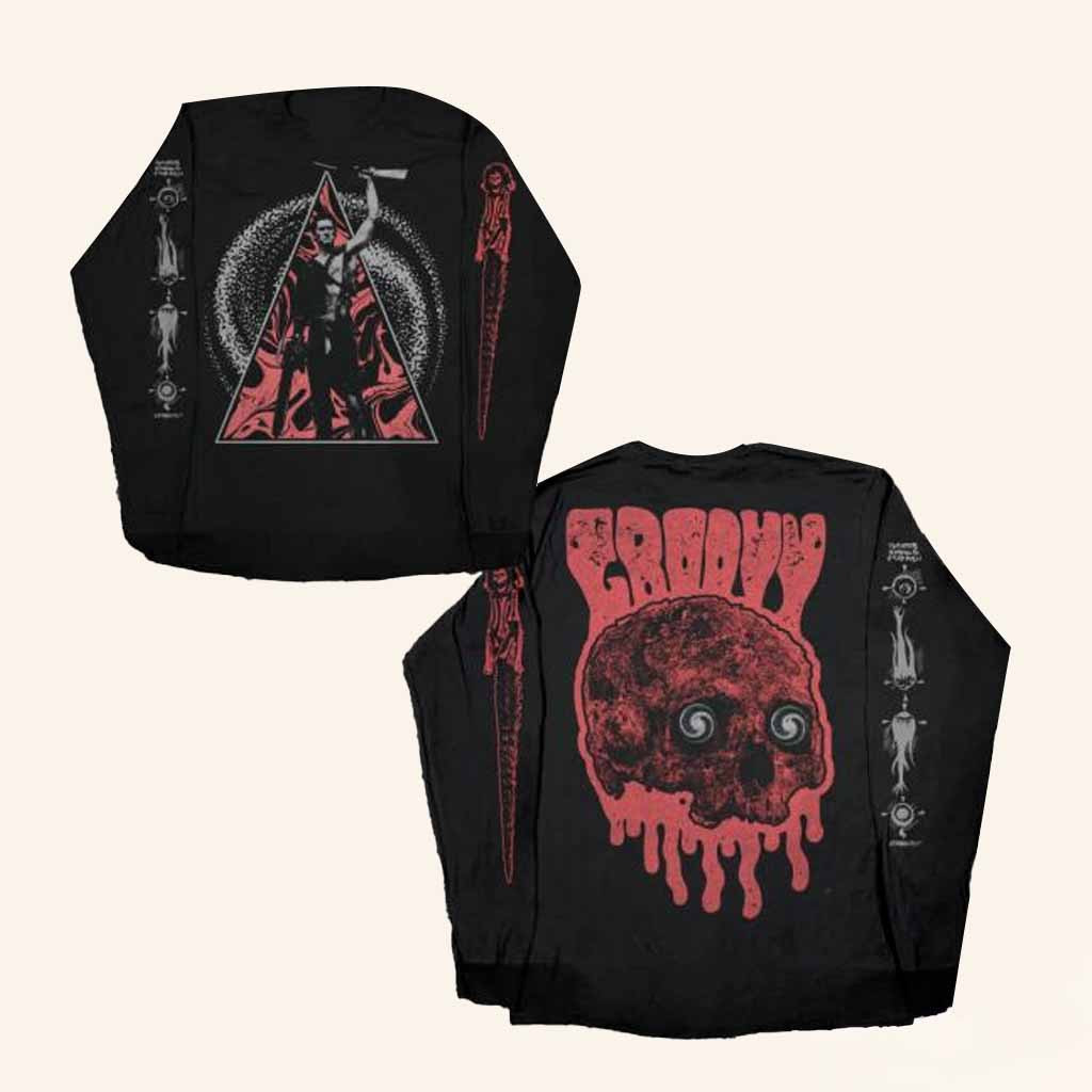 The Cult Of Cult Merch Evil Dead 2 Groovy Long Sleeve Shirt Christmas Ideas For Him The Cult Of Cult Merch Evil Dead 2 Groovy Long Sleeve Shirt Christmas Ideas For Him