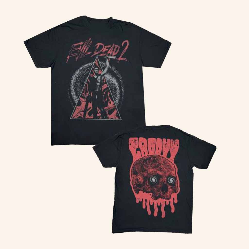 The Cult Of Cult Merch Evil Dead 2 Groovy Shirt Good Christmas Gifts For Boyfriend The Cult Of Cult Merch Evil Dead 2 Groovy Shirt Good Christmas Gifts For Boyfriend