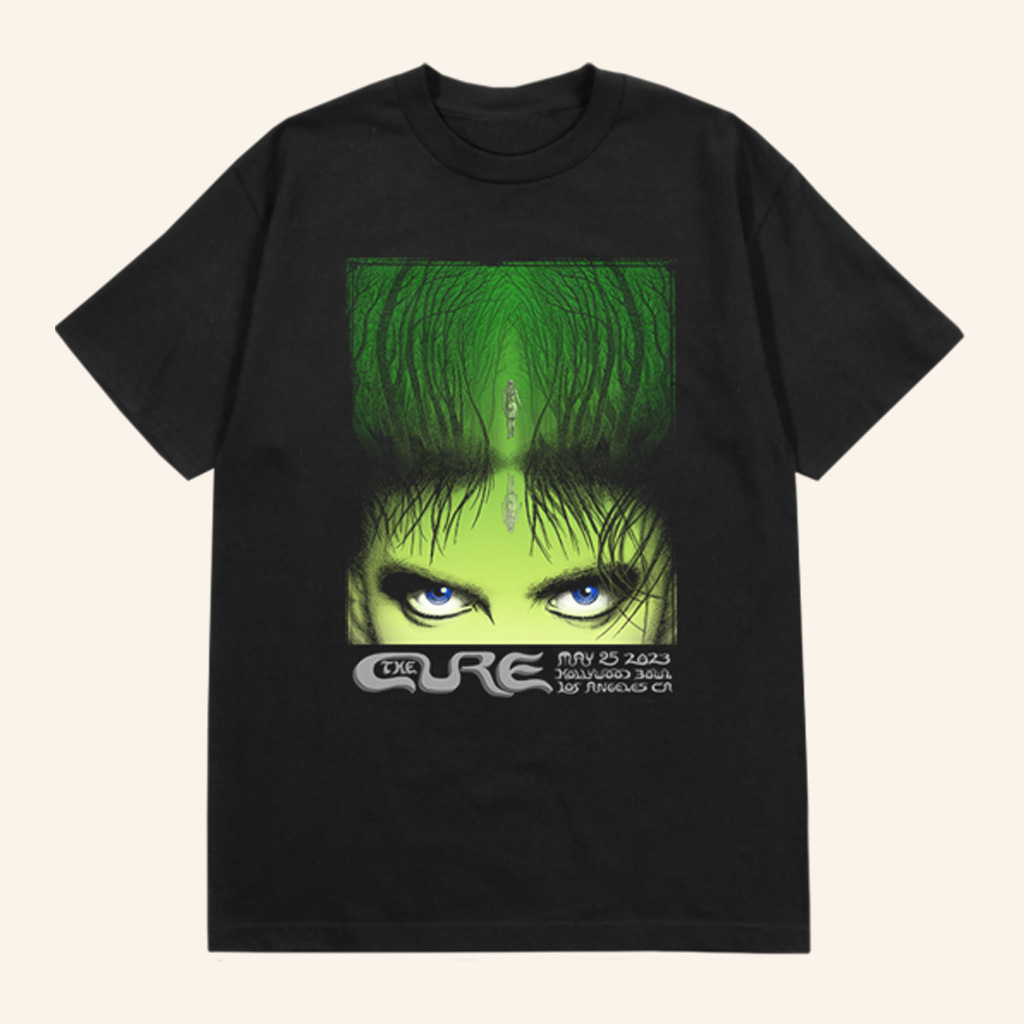 The Cure Merch Los Angeles Night 3 Event T-Shirt Xmas Gift Ideas For Him