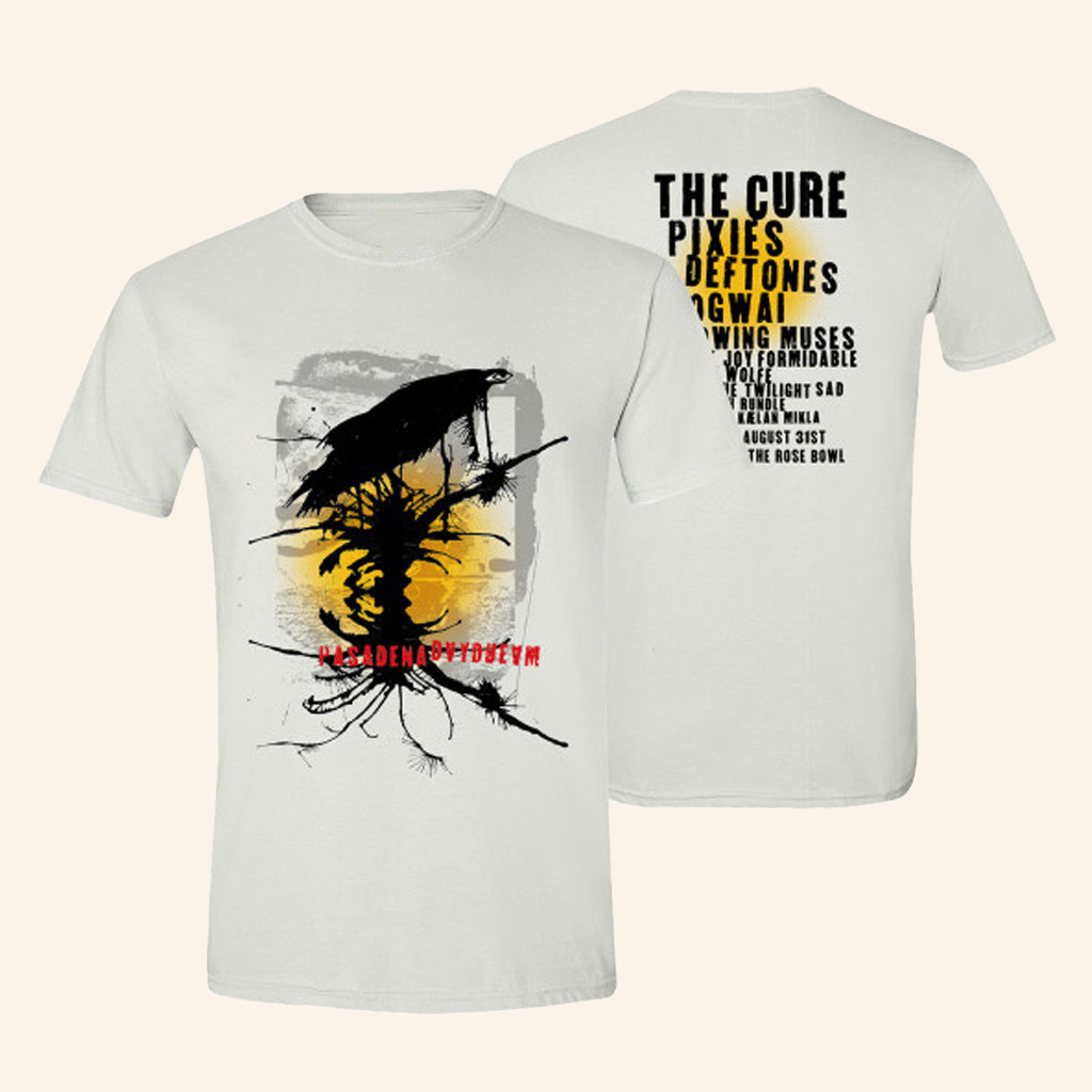 The Cure Merch Pasadena Daydream White T-Shirt Christmas Gift Ideas For Brother The Cure Merch Pasadena Daydream White T-Shirt Christmas Gift Ideas For Brother